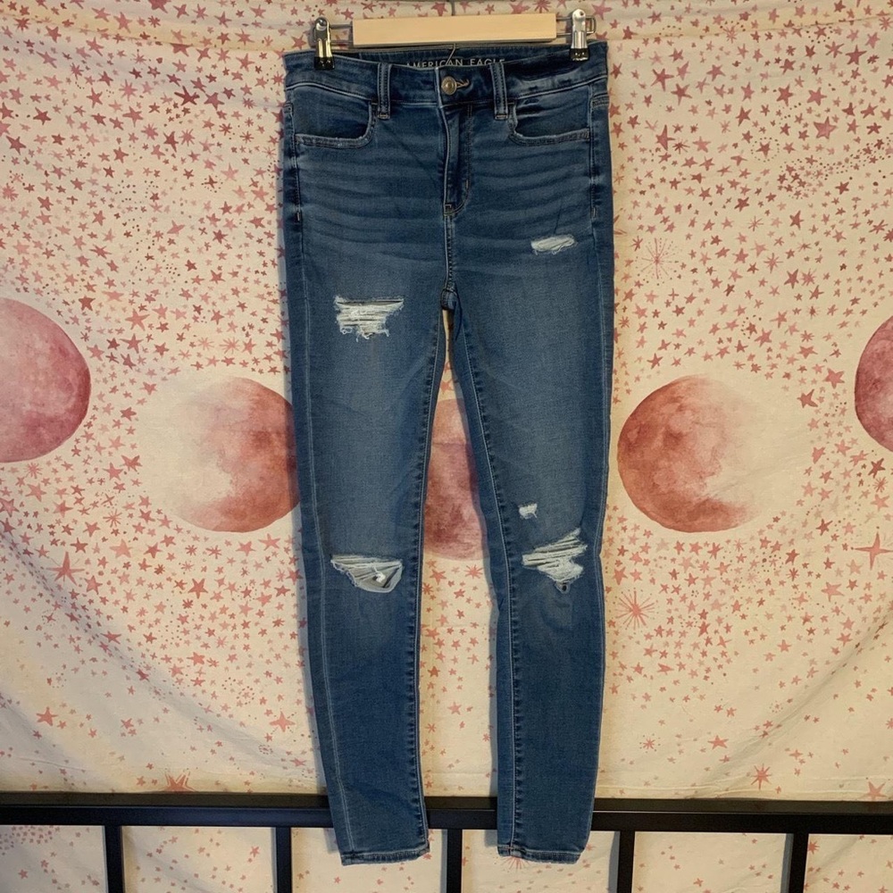 american eagle jegging size 4 long